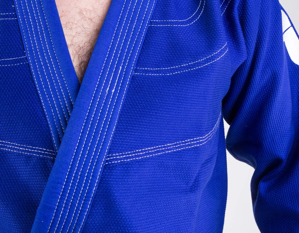 Fighter BJJ Kimono Rice Straw - Blue, BJJBLU-07 BJJ Uniforms 9 Fighter BJJ Kimono Rice Straw - Blue, BJJBLU-07 BJJ Uniforms