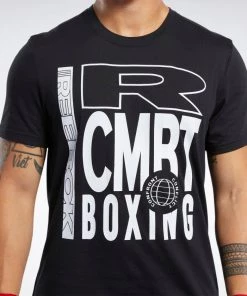 Reebok Combat Boxing Tee - Black, FJ5333