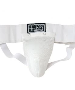 Fighter Groin Protector - White, JE201W