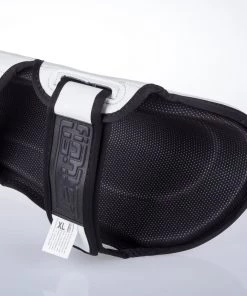 Fighter Shinguards Thai Ergo - White, FSG-004WB 13 Fighter Shinguards Thai Ergo - White, FSG-004WB