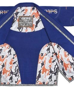 Grips Armadura 2.0 BJJ Kimono Camo - Blue, G10129-BLU 17 Grips Armadura 2.0 BJJ Kimono Camo - Blue, G10129-BLU