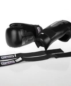 Fighter Open Gloves Strap - Black, FOG-001B