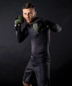 Fighter MMA Shorts - Life Is A Fight - Grey, FSHM-12