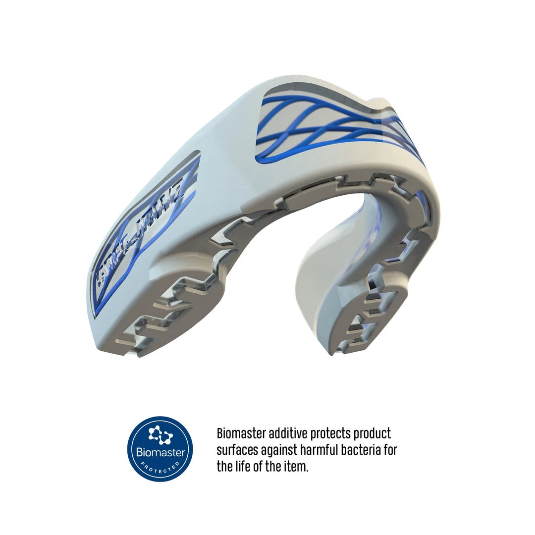 SAFE JAWZ PROTECTION SAFEJAWZ Nitro Mouthguard - White/blue 8 SAFE JAWZ PROTECTION SAFEJAWZ Nitro Mouthguard - White/blue