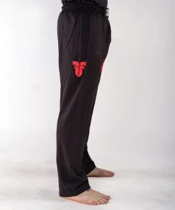 Fighter Pants - FIGHT - Black/red, FF-P002BRW