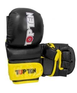 Striking Gloves Top Ten MMA - Black/yellow, 23341-92