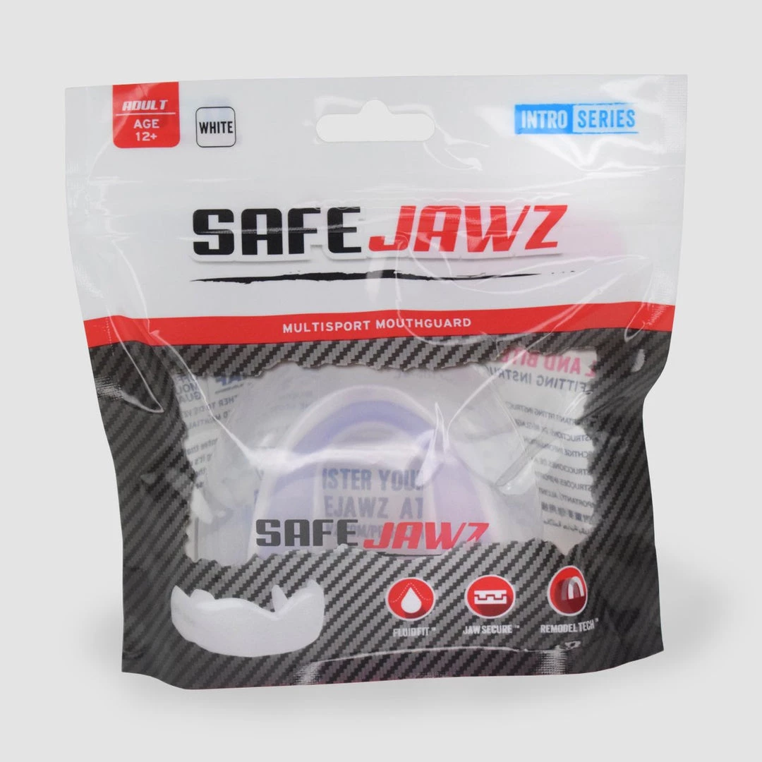SAFE JAWZ SAFEJAWZ Mouth Intro White Senior, White-adult PROTECTION 4 SAFE JAWZ SAFEJAWZ Mouth Intro White Senior, White-adult PROTECTION