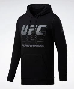 Hoodies Reebok UFC FG Hoodie - Black, FJ5161