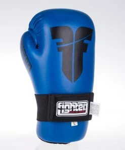 Fighter Open Gloves Strap - Blue, FOG-001BL