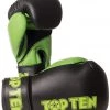 Boxing Gloves TOP TEN XLP - Black/green, 2268-95