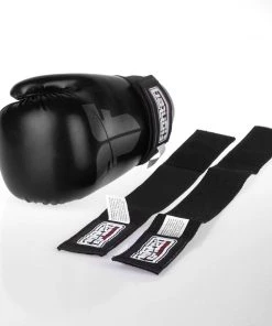 Fighter Open Gloves Strap - Black, FOG-001B