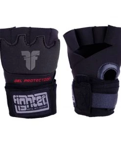 Fighter Strap Gel Hand-Wraps - Black, FGW-001BB GLOVES