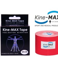 Kine-MAX Tape - Red, KinesioMAX-RED001