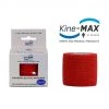 KinesioMAX TRAINING Kine-MAX Self-securing Elastic Bandage-5cm,7,5cm,10cm - Red, CEB5RED,CEB7RED,CEB10RED