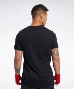 Reebok Combat Boxing Tee - Black, FJ5333 12 Reebok Combat Boxing Tee - Black, FJ5333