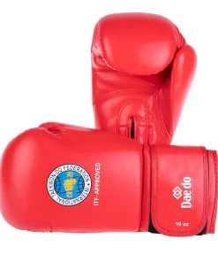 Boxing Gloves Daedo ITF - Red, PRITF2020