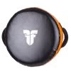 Fighter Round Shield - Black/orange, FKSH-08 TRAINING