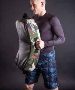 Fighter Kicking Shield - MULTI GRIP - Tactical Series - Black/camo, FKSH-14 TRAINING