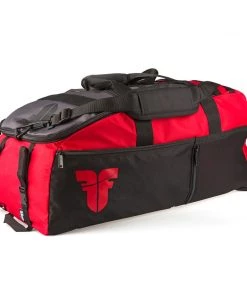 TRAINING Sports Bag FIGHTER LINE XL - Red/grey/black, FTBP-01