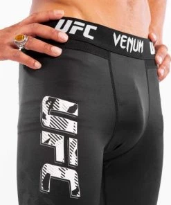 Venum UFC Authentic Fight Week Compression Pants - Black