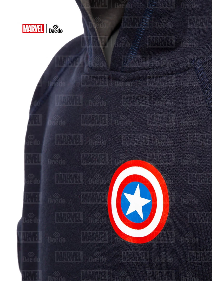 Daedo Hoodie Captain Americar - Black, MARV50322 5 Daedo Hoodie Captain Americar - Black, MARV50322