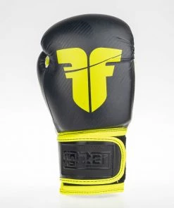 Fighter Boxing Gloves SPEED - Black/neon Yellow, TH1612PUBNY