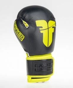 Fighter Boxing Gloves SPEED - Black/neon Yellow, TH1612PUBNY