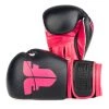 Fighter Boxing Gloves SPEED - Black/neon Pink, TH1612PUBKP