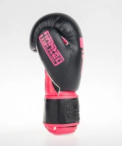 Fighter Boxing Gloves SPEED - Black/neon Pink, TH1612PUBKP