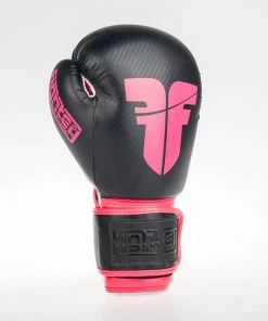 Fighter Boxing Gloves SPEED - Black/neon Pink, TH1612PUBKP