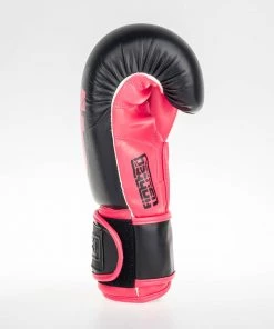 Fighter Boxing Gloves SPEED - Black/neon Pink, TH1612PUBKP