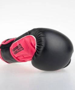 Fighter Boxing Gloves SPEED - Black/neon Pink, TH1612PUBKP