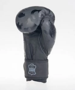 Fighter Boxing Gloves SIAM - Black Camo, FBG-003CBK