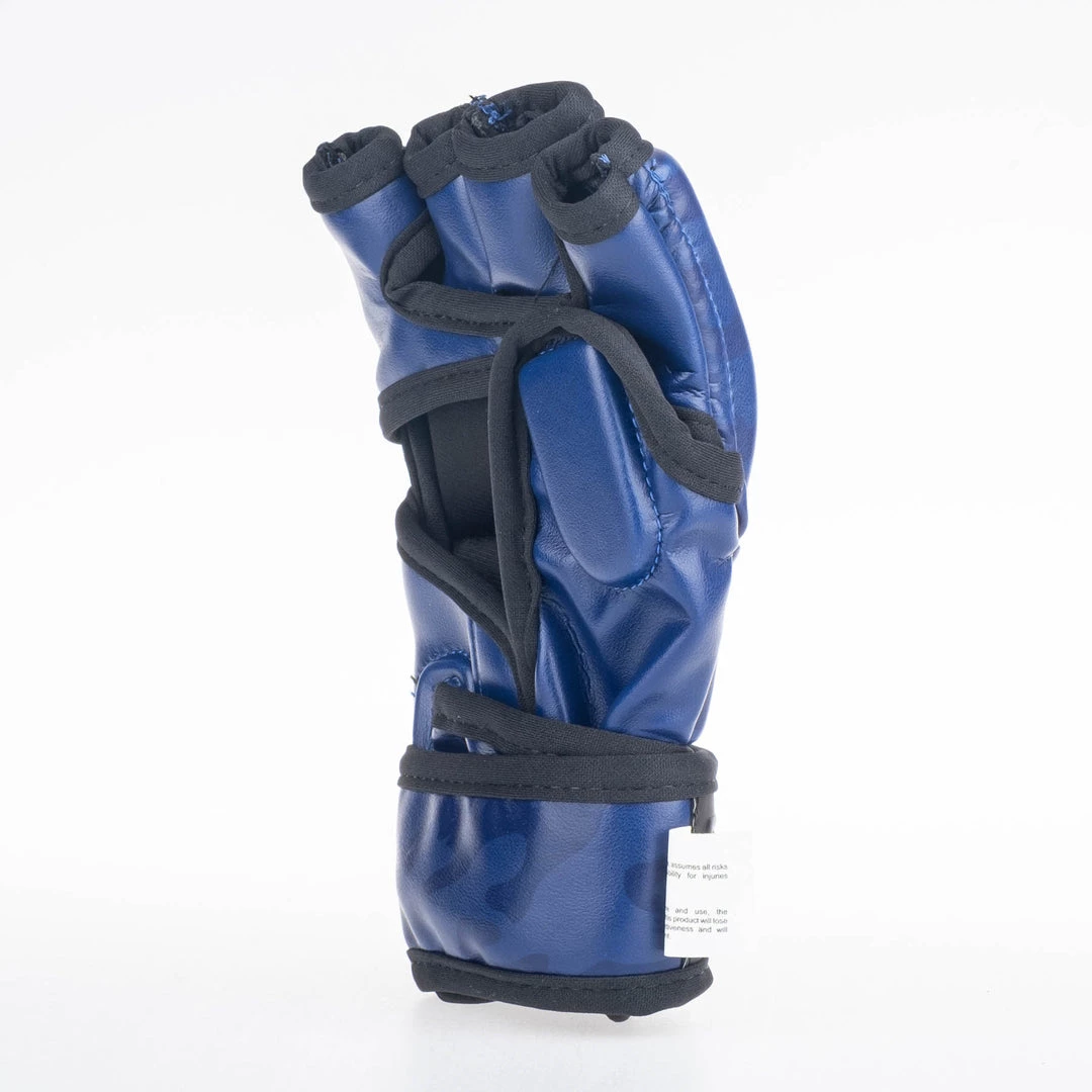 MMA Gloves Fighter Competition - Blue/camo, FMG-002CBU 5 MMA Gloves Fighter Competition - Blue/camo, FMG-002CBU