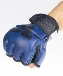 MMA Gloves Fighter Competition - Blue/camo, FMG-002CBU 17 MMA Gloves Fighter Competition - Blue/camo, FMG-002CBU