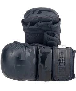 MMA Gloves Fighter Training - Black/camo, FMG-001CBK