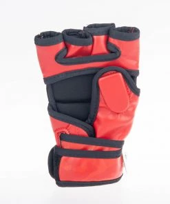 MMA Gloves Fighter Competition - Red/camo, FMG-002CRD