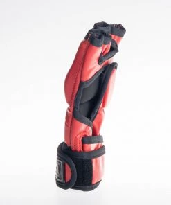 MMA Gloves Fighter Competition - Red/camo, FMG-002CRD