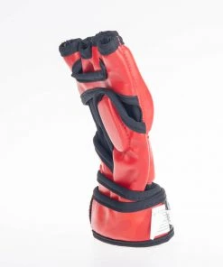MMA Gloves Fighter Competition - Red/camo, FMG-002CRD