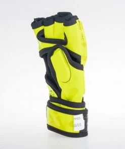 MMA Gloves Fighter Competition - Neon Yellow/camo, FMG-002CNY