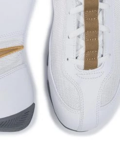 Nike Machomai 2 Boxing Shoes - White/gold 12 Nike Machomai 2 Boxing Shoes - White/gold