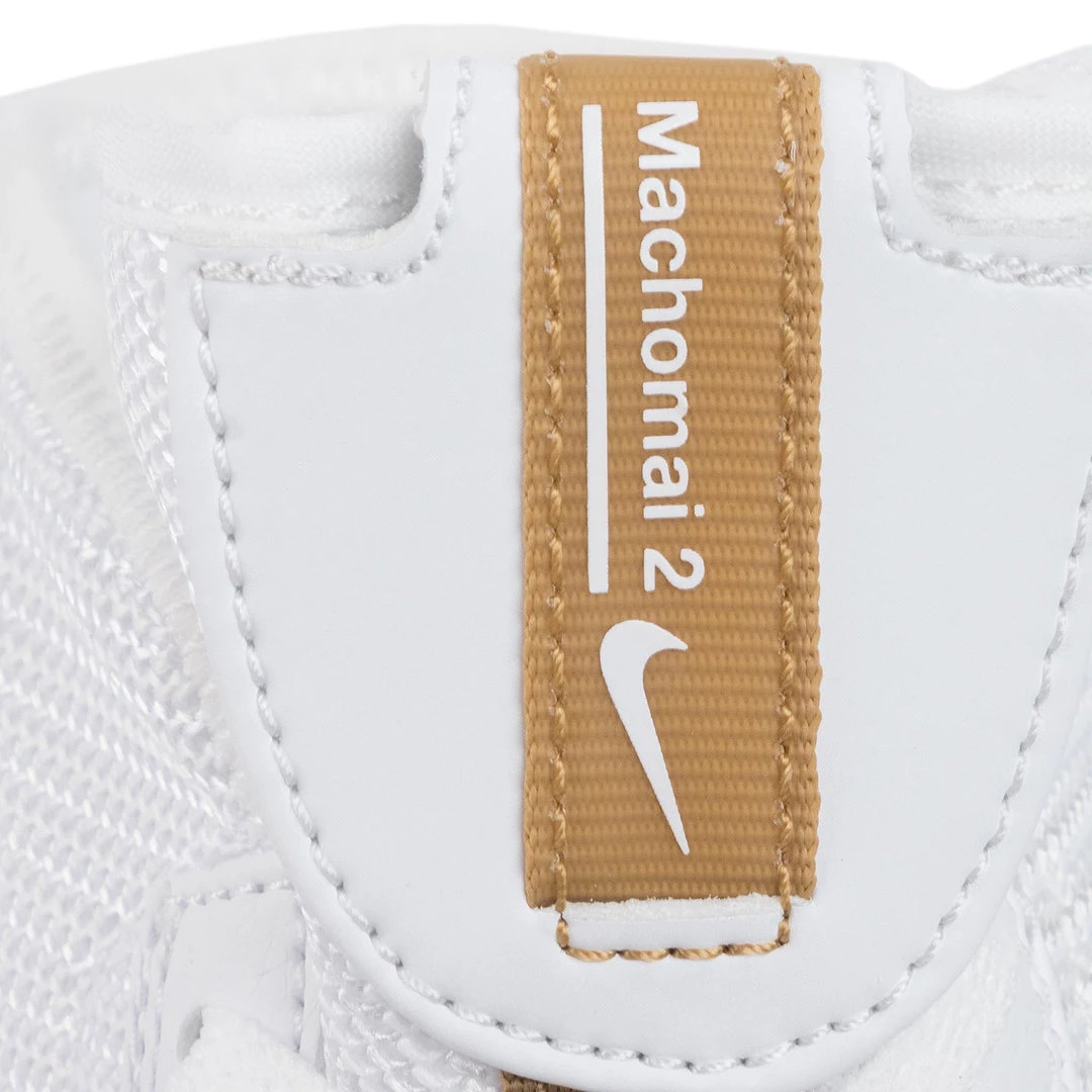 Nike Machomai 2 Boxing Shoes - White/gold 7 Nike Machomai 2 Boxing Shoes - White/gold